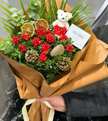 Kokina & Ayıcık Kış Buketi – Golden Winter Edition