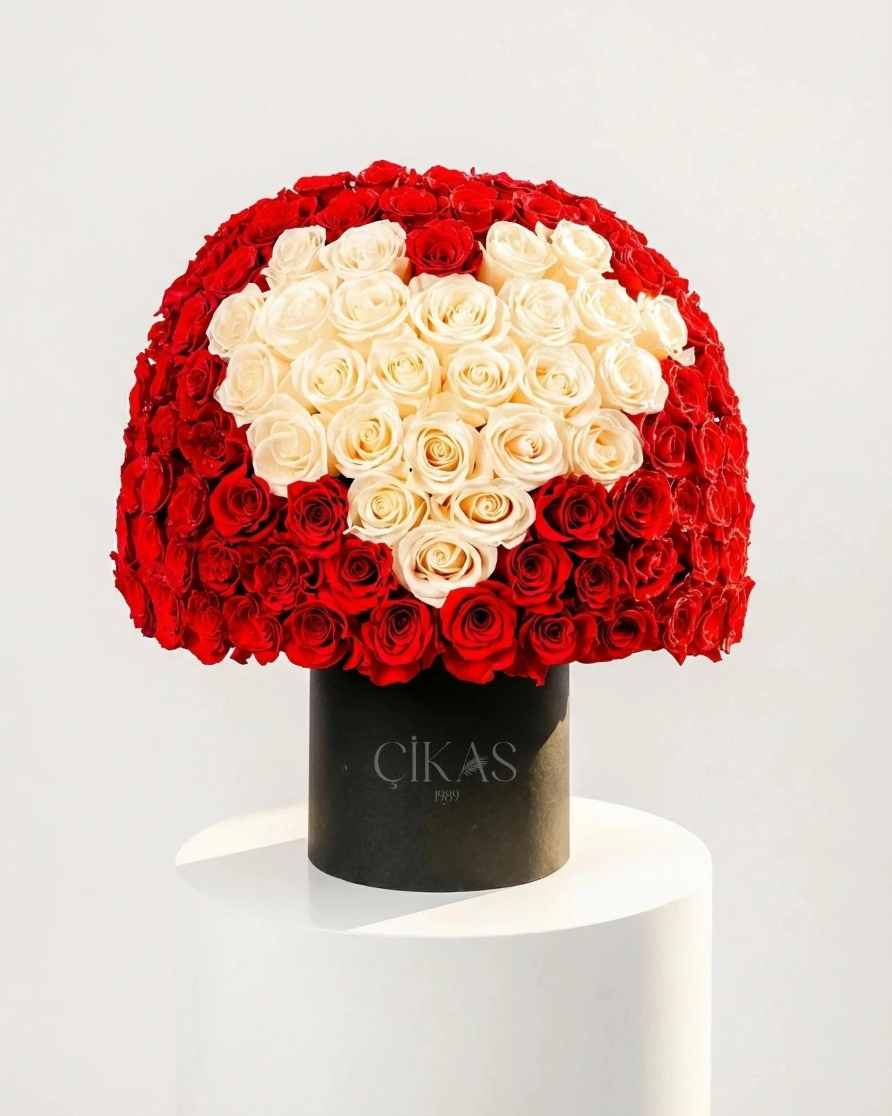 Amore Grande Kalp Gül Kutusu