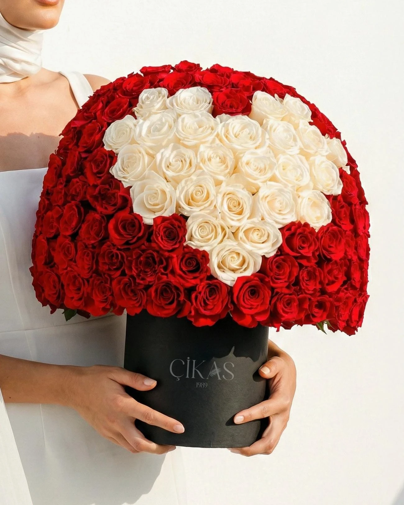 Amore Grande Kalp Gül Kutusu