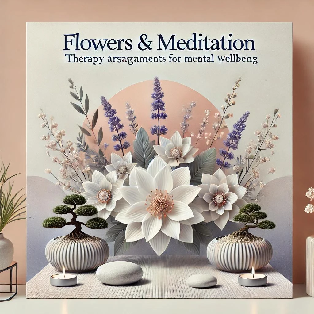 Çiçeklerle Meditasyon: Zihinsel Sağlık İçin Terapi Aranjmanları