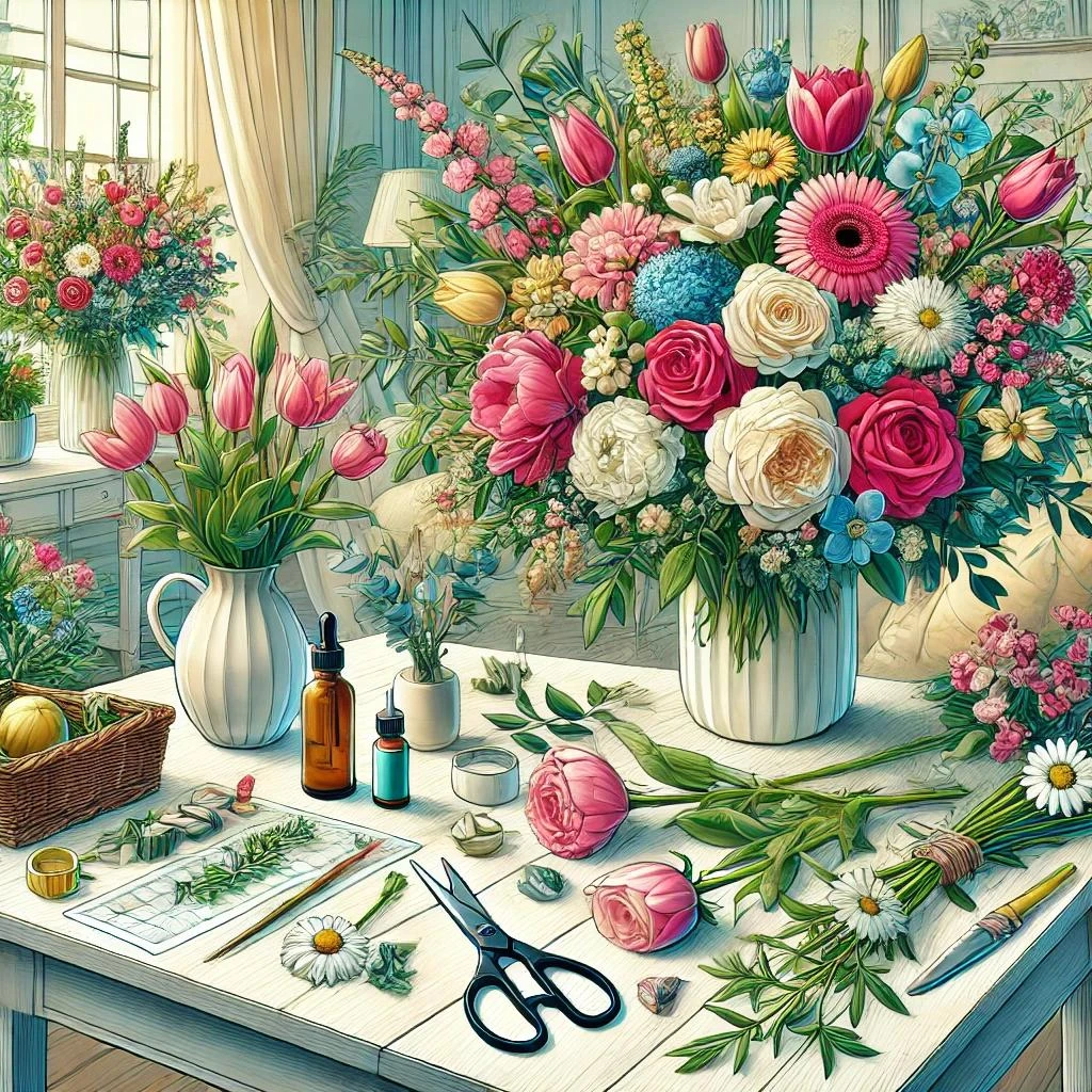 Çiçek Aranjmanları Nasıl Hazırlanır?