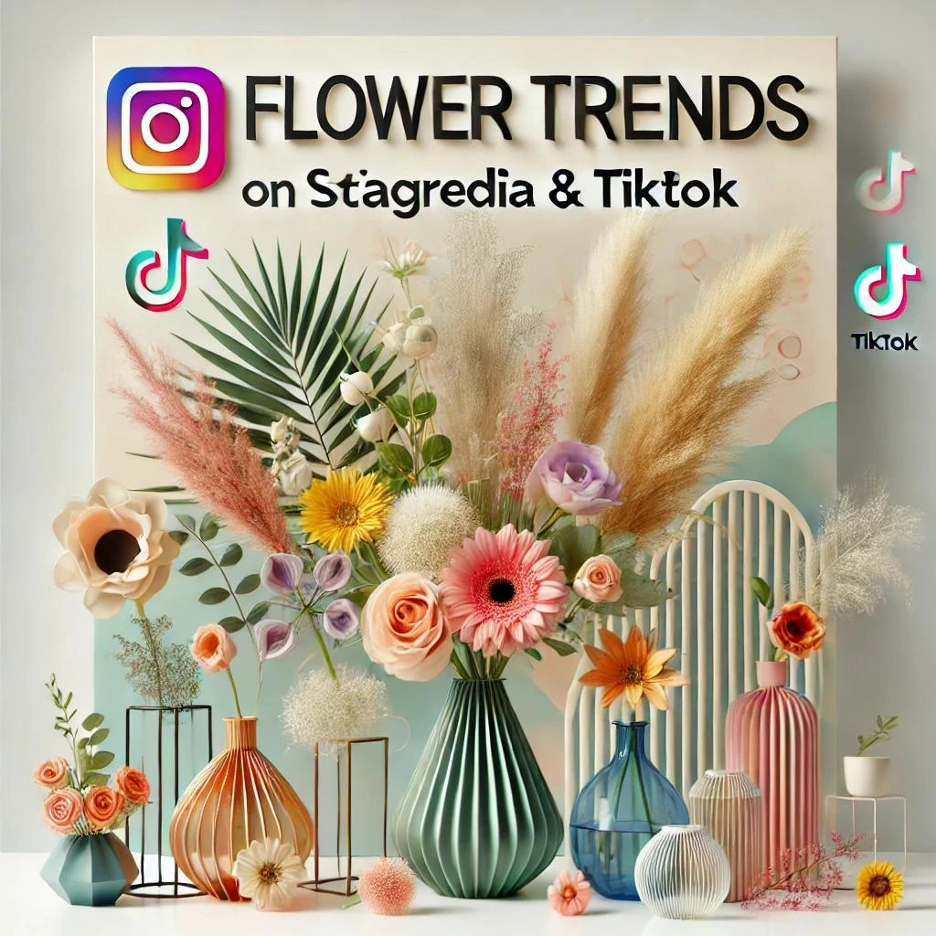 Çiçeklerin Sosyal Medya Yükselişi: Instagram ve TikTok Trendleri