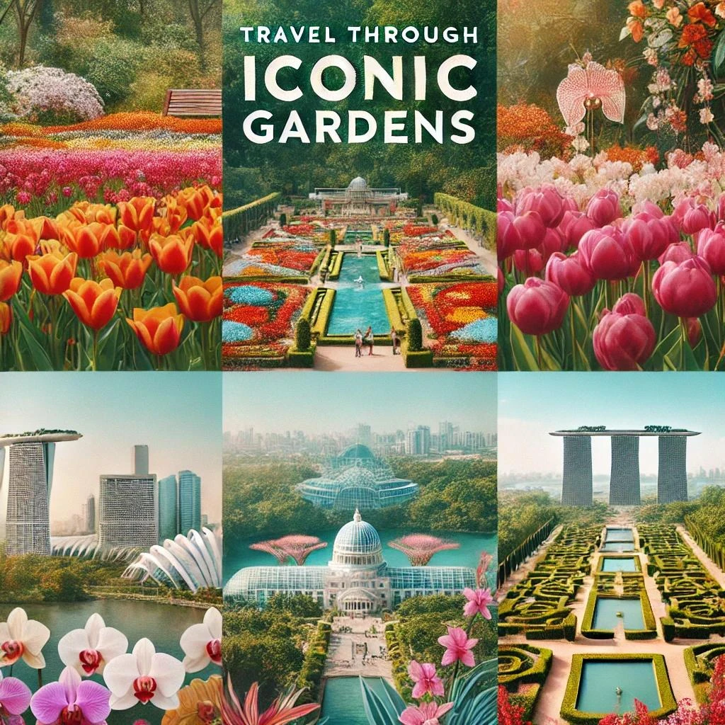 Çiçeklerle Seyahat: Dünyanın En İkonik Bahçeleri